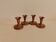 Candlesticks made of copper, Danish design, estimated from the 60s.