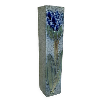 Ceramic vase, salt stoneware, Jean Claude Monange