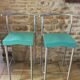 Pair of vintage stools hi glob by Philippe Starck, Kartell