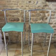 Pair of vintage stools hi glob by Philippe Starck, Kartell