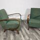 Set of Vintage Armchairs by Jindrich Halabala, 1940s