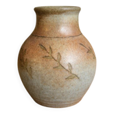 Vintage stoneware vase