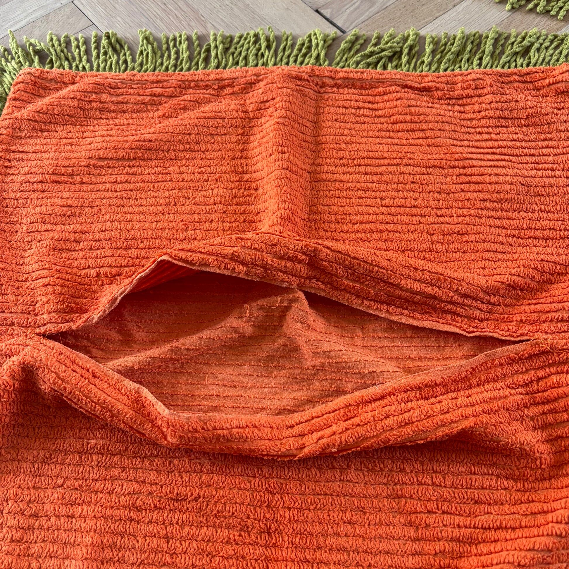 Chenille fabric cushion covers - Ref 1331