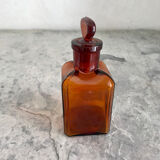 Amber apothecary flask
