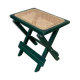 Folding stool in vintage canning