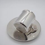 Tasse en métal argenté Christofle