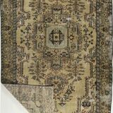Anatolian handmade vintage rug 285 cm x 163 cm