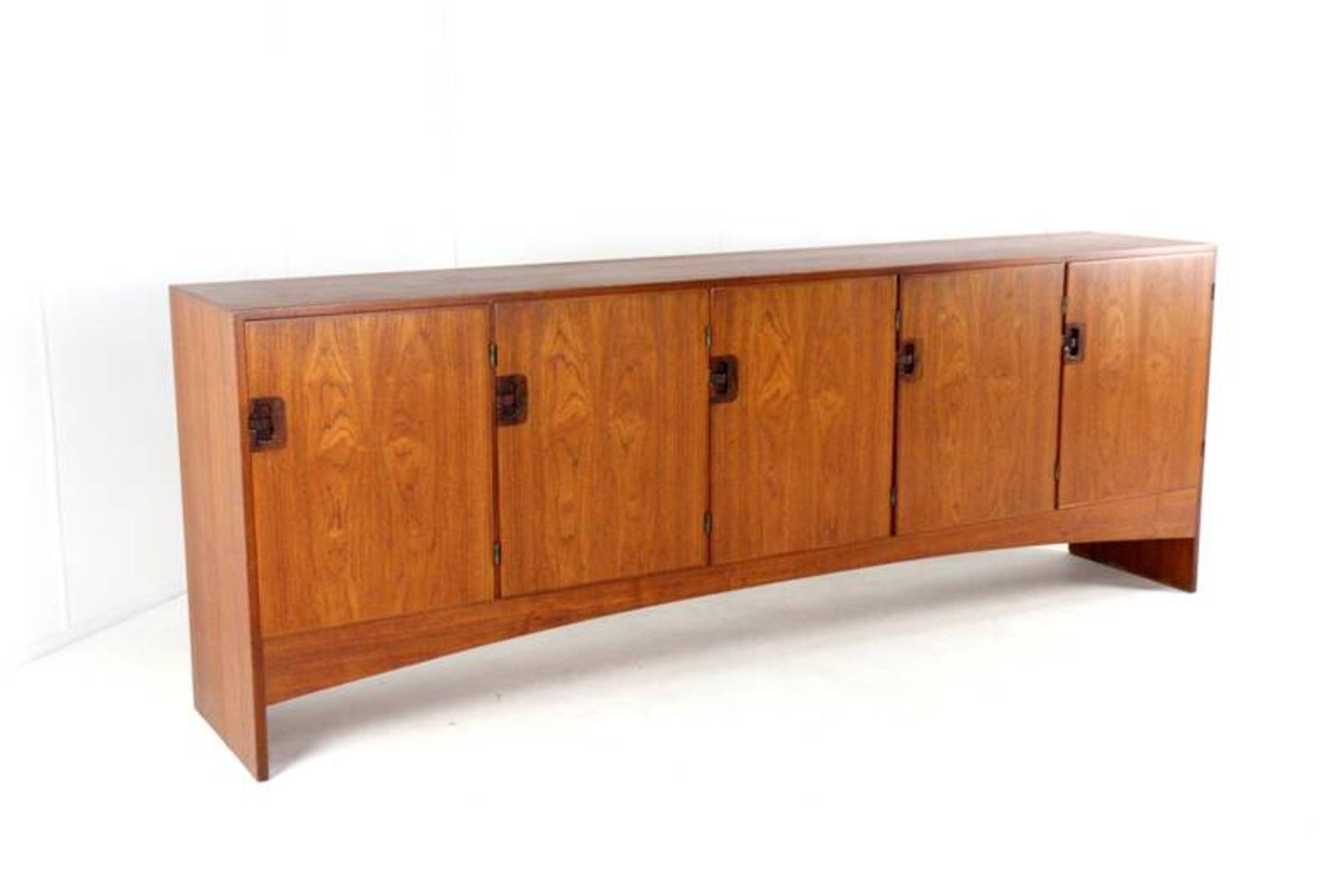 Jacob Hermann for Randers Møbelfabrik sideboard model 2064  248 cm Restored
