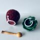 Ceramic pot strawberry slurry