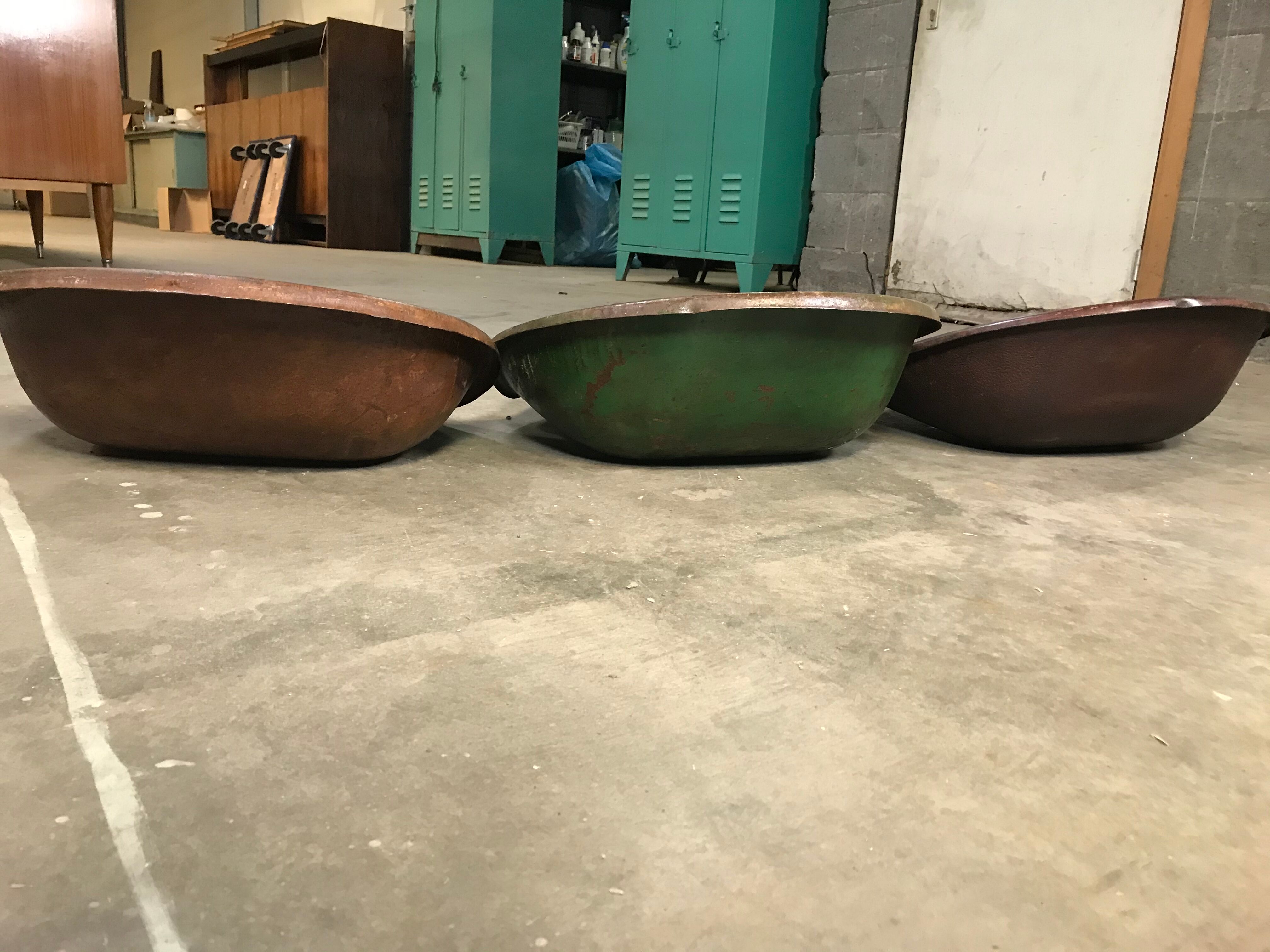 vintage industrial stool / tabouret