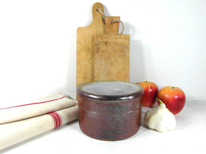 Pot en grès vintage