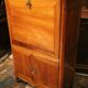 Secretary Louis XV in solid blond walnut period 18th