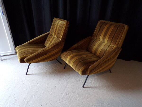 Armchairs Gérard Guermonprez