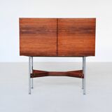 Rudolf Bernd Glatzel rosewood bar cabinet Fristho the Netherlands 1956
