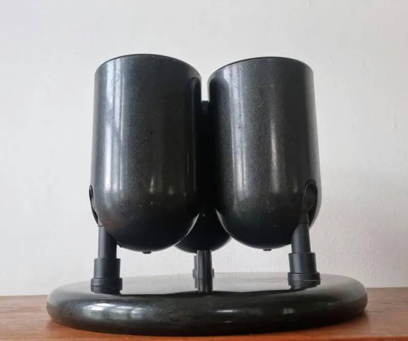 Lampe murale ou de plafond ajustable de style mid-century Space Age, plafonnier, Allemagne, 1970