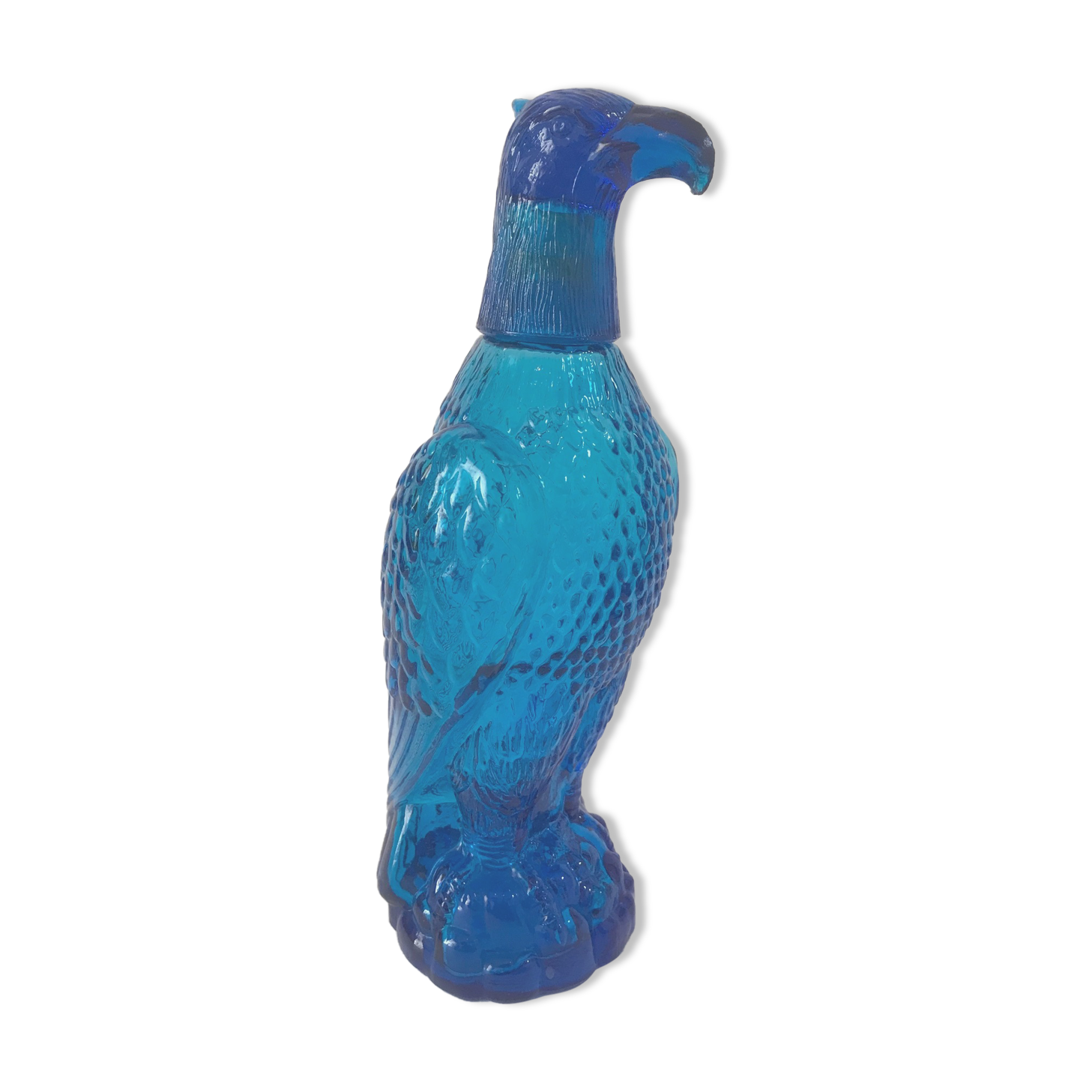 Bottle forming an eagle