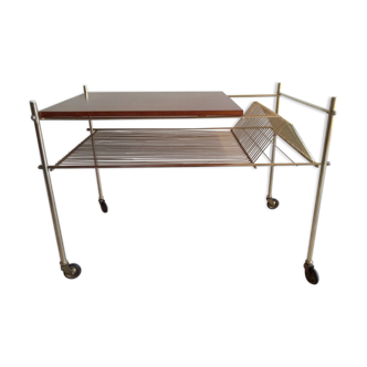 Table basse range vinyle