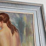 Tableau Albert Genta, femme nue de dos, XXème siècle