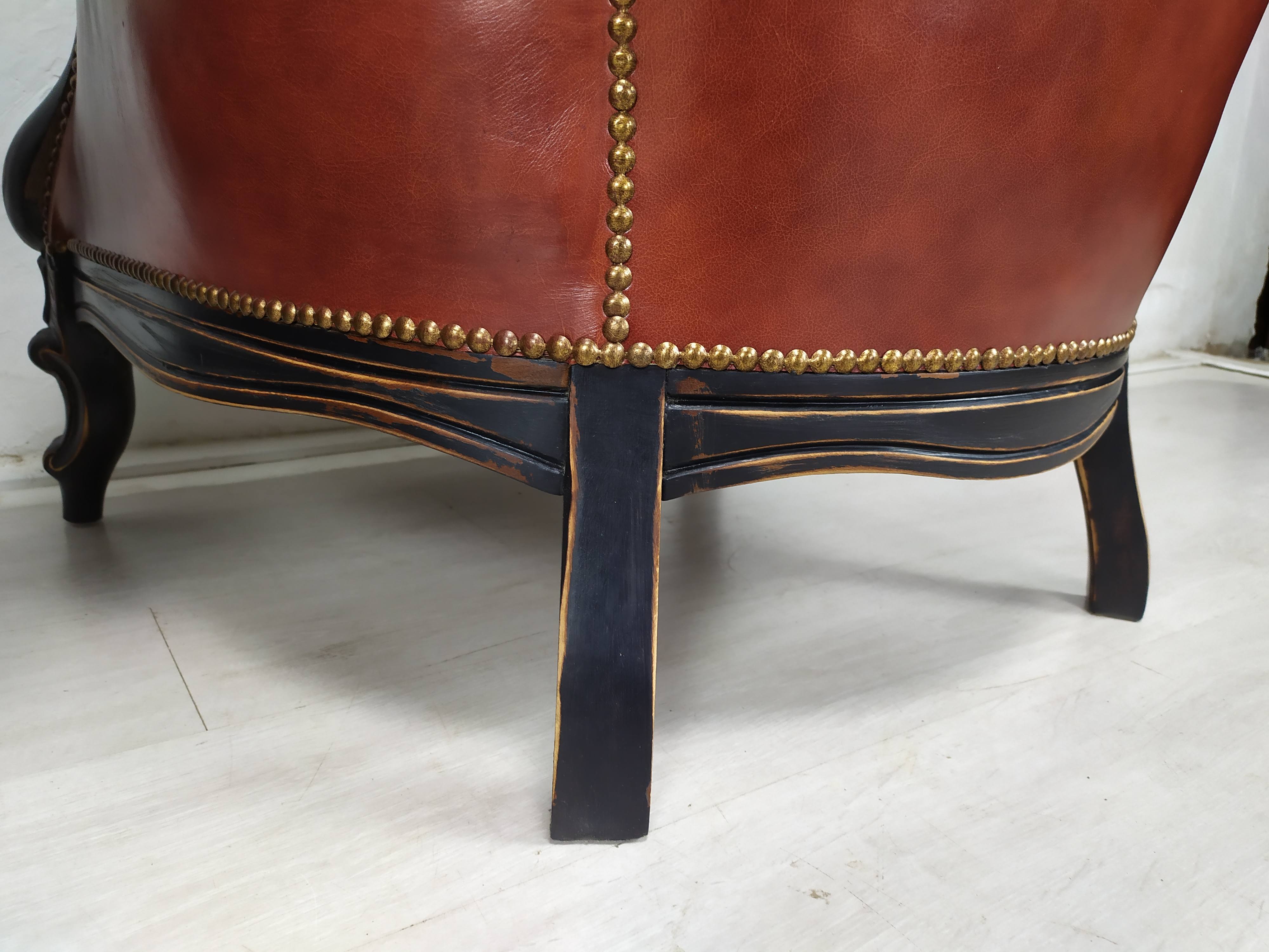 Salon Chesterfield burgundy