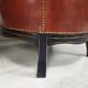 Salon Chesterfield burgundy