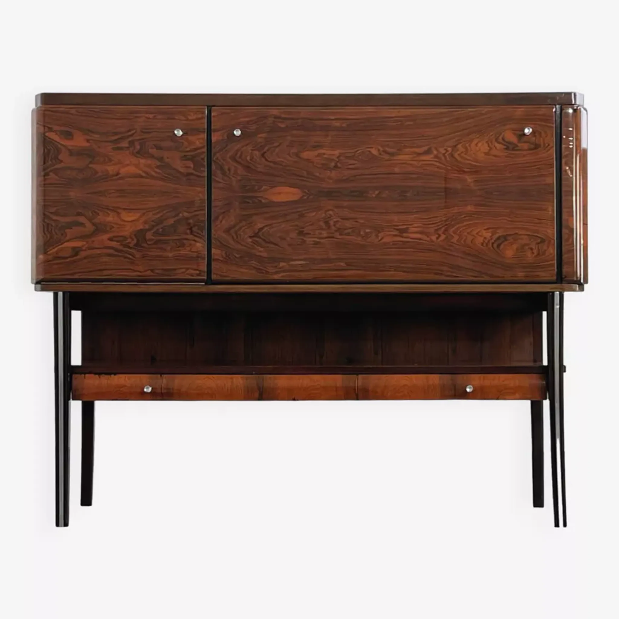 Rosewood bar cabinet from the 50s and 60s