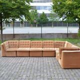 Vintage Modular Sofa 70ties champagne