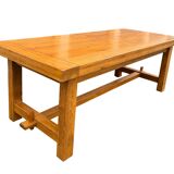 Solid wood farmhouse table