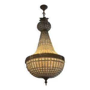 lustre Montgolfière - bronze