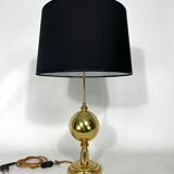 Mid-century Italian brass table lamp from 50s