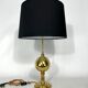 Mid-century Italian brass table lamp from 50s