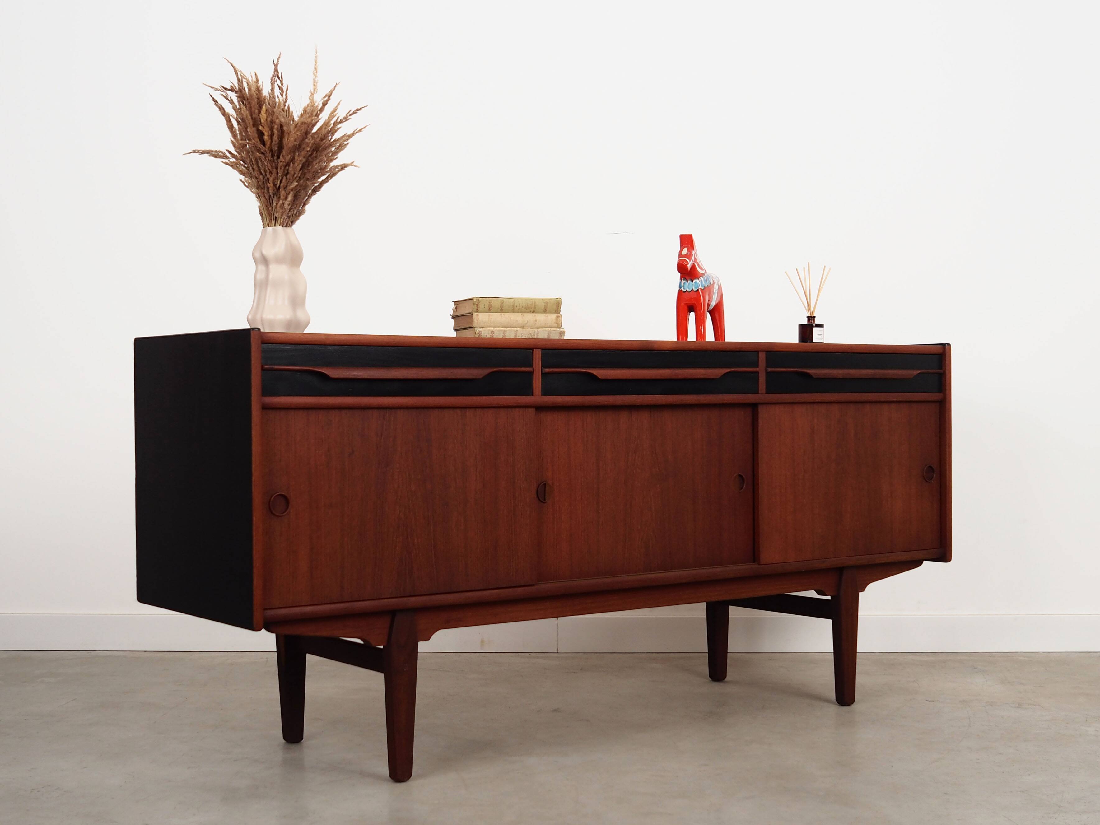 Teak sideboard, Danish design, 1970s, produced in Denmark