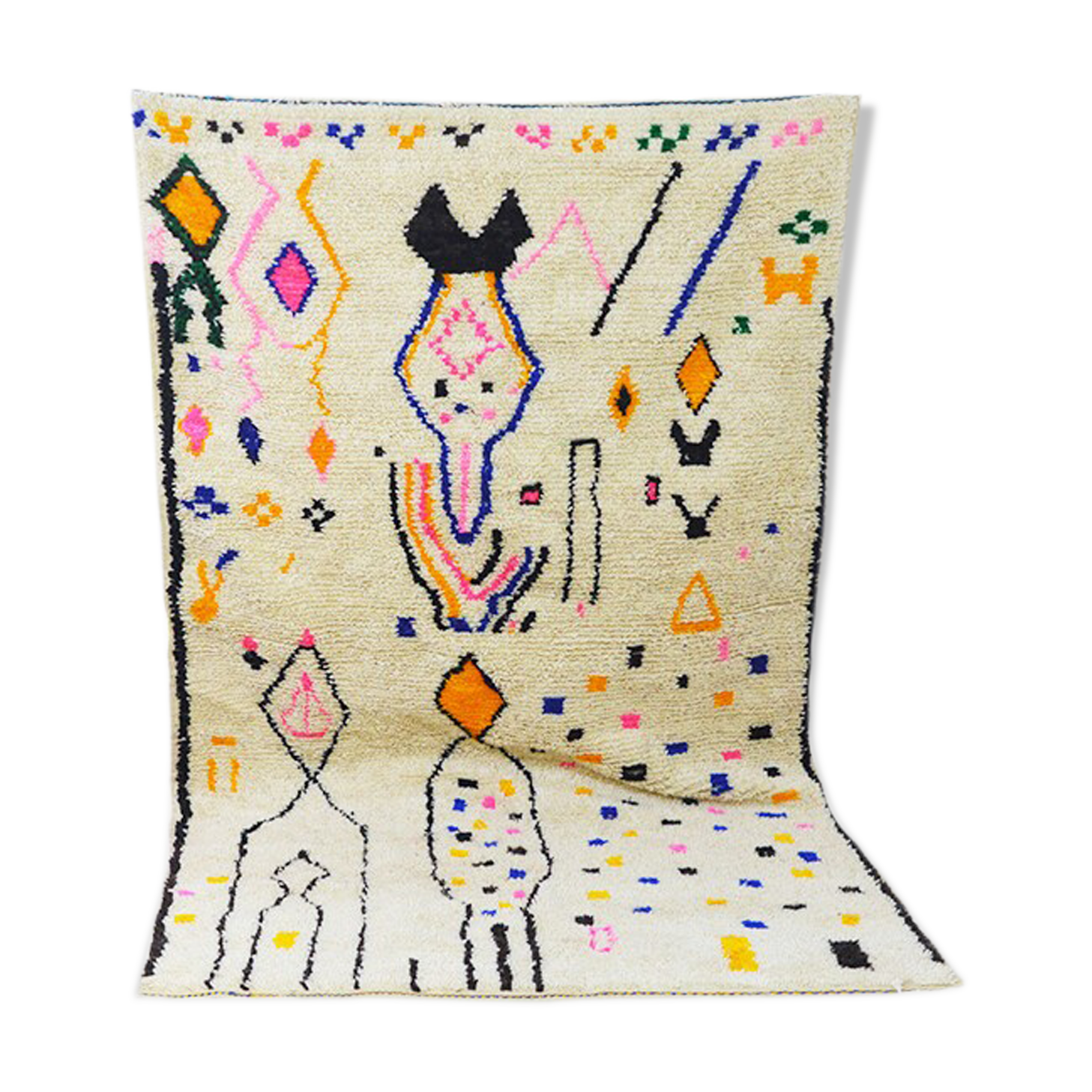 Moroccan berber carpet 262x150cm