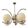 Sputnik chandelier chrome space age