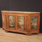 Venetian sideboard from the 50s in lacquered wood