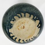Vase basile en grès 1980