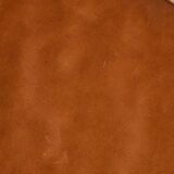 Ottoman with leather upholstery