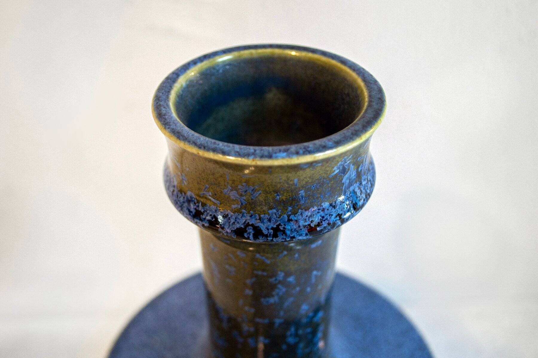 Vintage vase by Franco Bucci for Pesaro Workshop, 1960s.