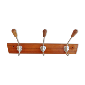 Wood coatrack vintage 60/70
