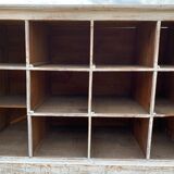 White patinated wooden craft