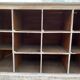 White patinated wooden craft
