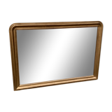 Mirror gilded rounded corners 109x80cm