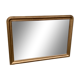 Mirror gilded rounded corners 109x80cm