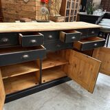 Workshop furniture from the early 20th century.