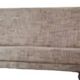 Vintage Sandinavian sofa in gray fabrics, wool sofa