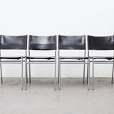 Set of 4 chairs SE06 Martin Visser for 't Spectrum 1967