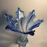 Italian Murano swirl vase