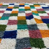 Handcrafted moroccan berber rug 213 x 160 cm