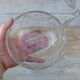 Salad bowl cut old crystal Baccarat signed