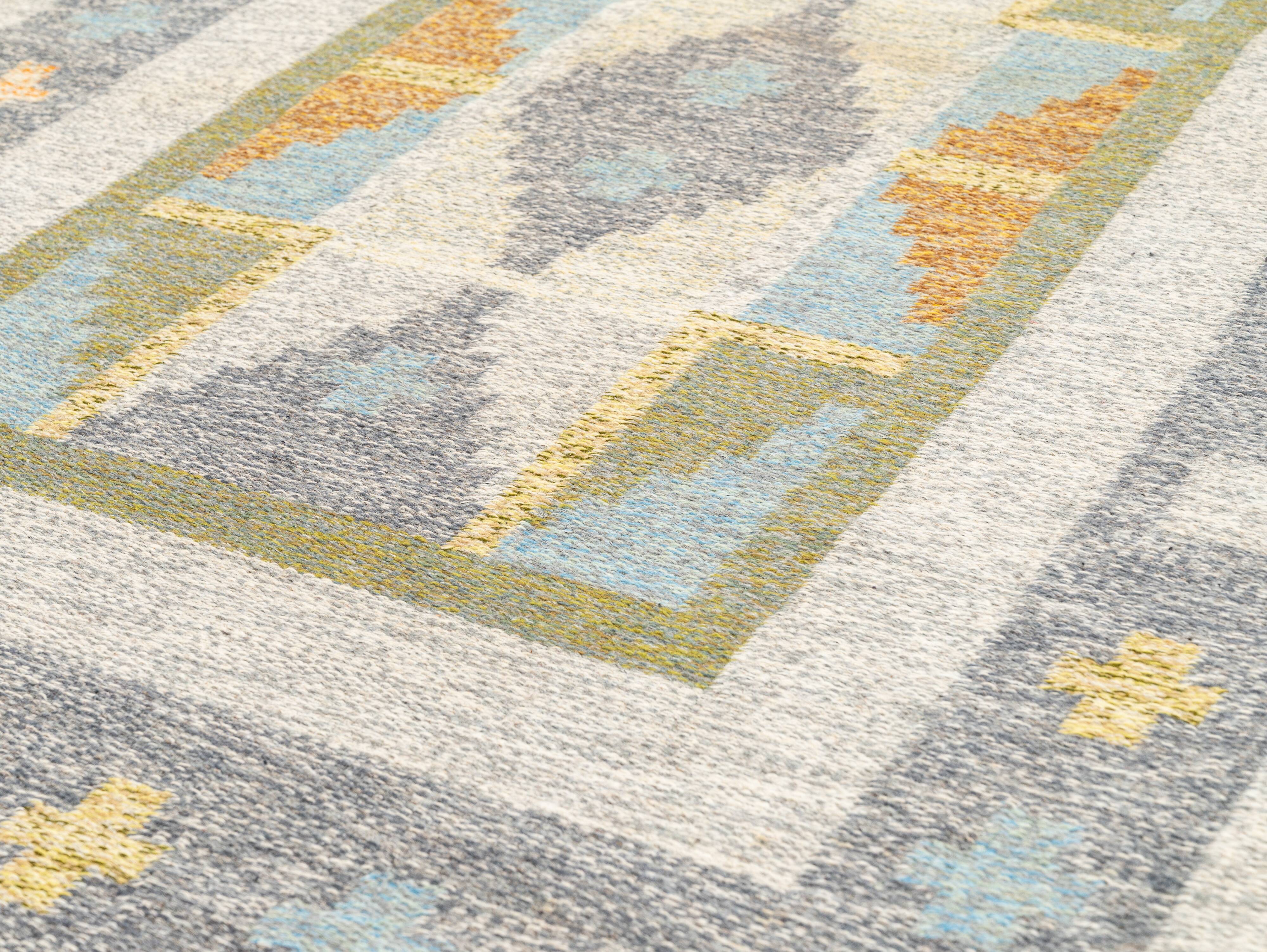 Scandinavian 20th Century Modern Rug by Kerstin Persson