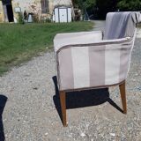 1 chair and 1 armchair, 60s